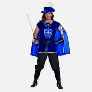 Halloween Costume Mighty Musketeer Men's